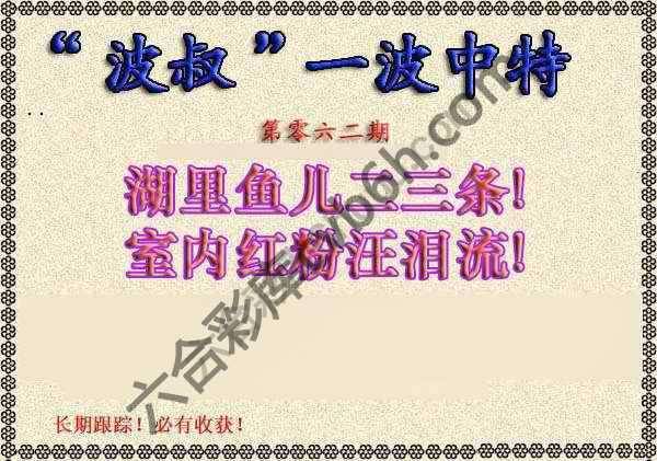 波叔一波中特