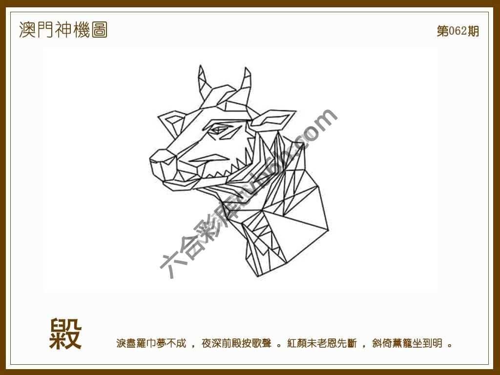 澳门神机图