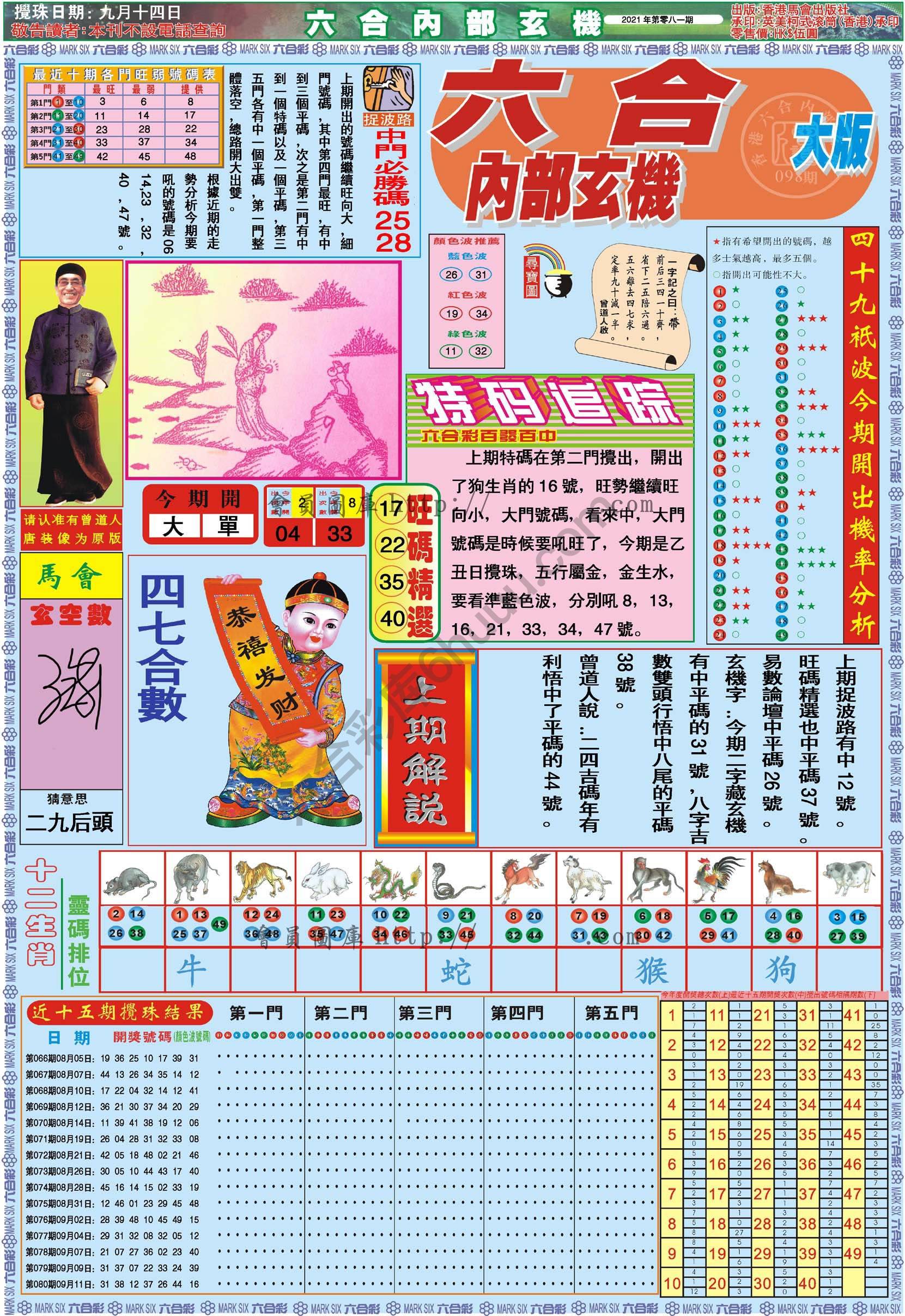 六合内部玄机