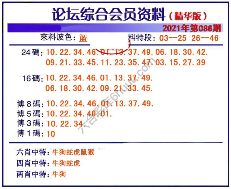 综合会员资料