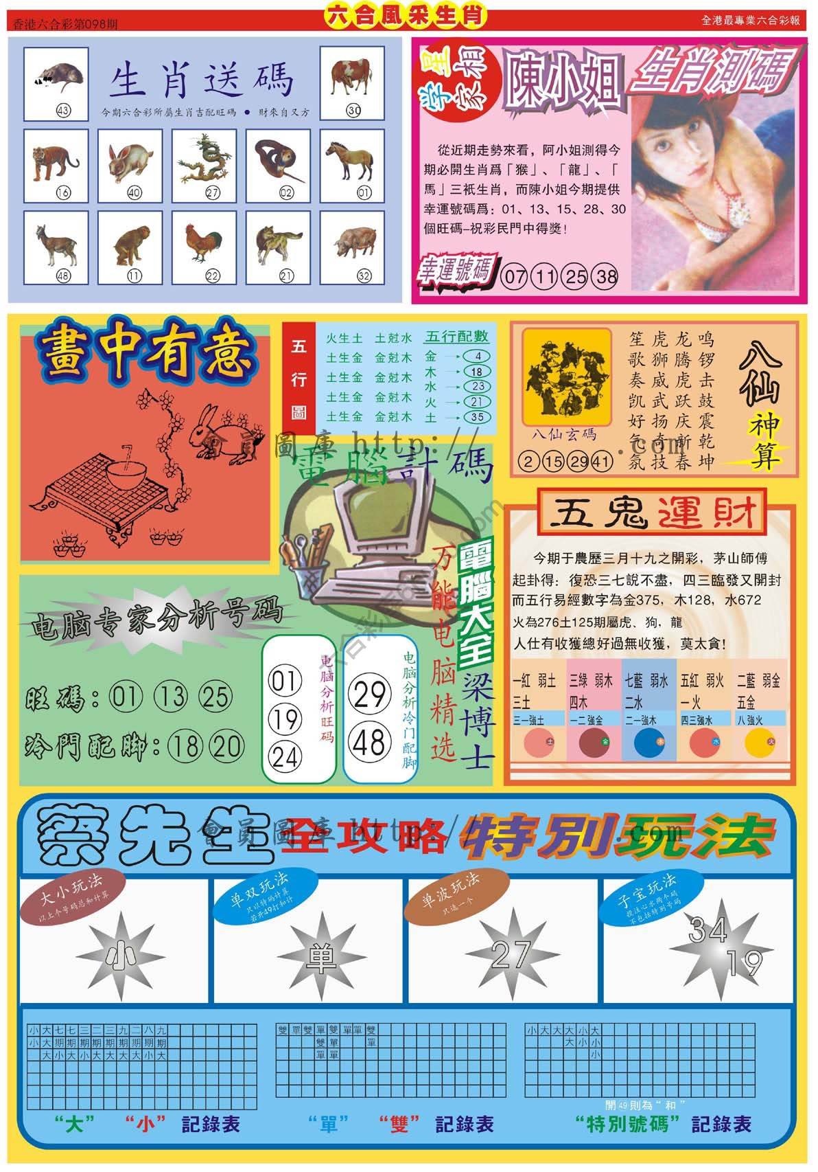 六合风采生肖