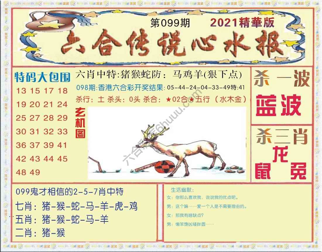 六合传说心水报