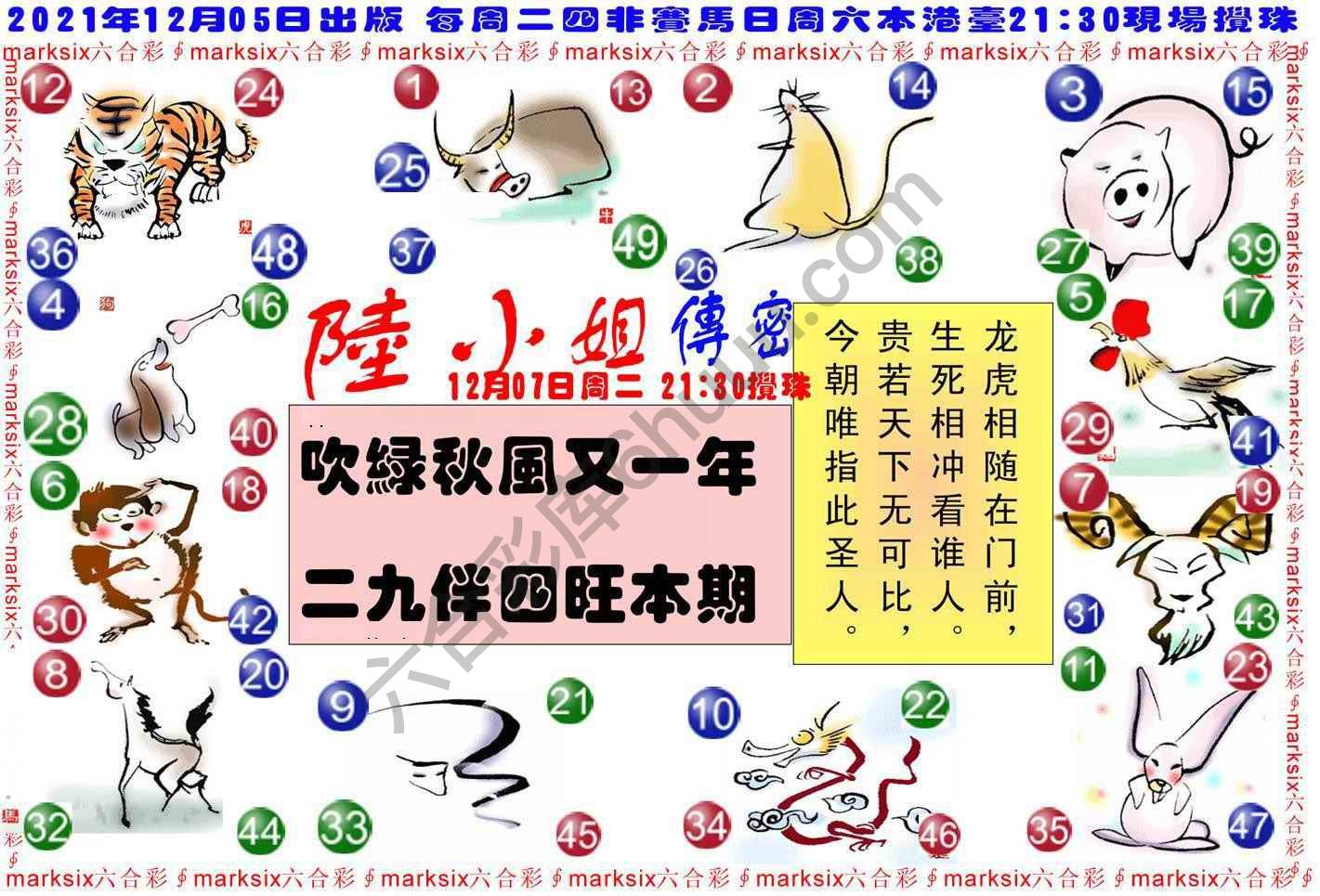 陆小姐传密