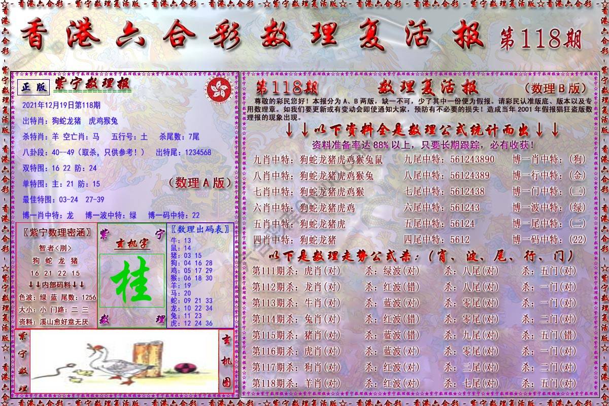 数理复活报