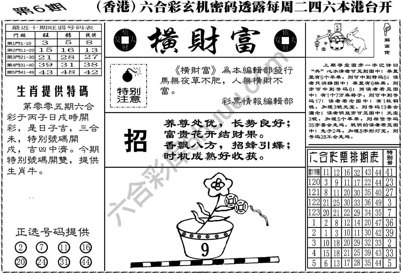 横财富