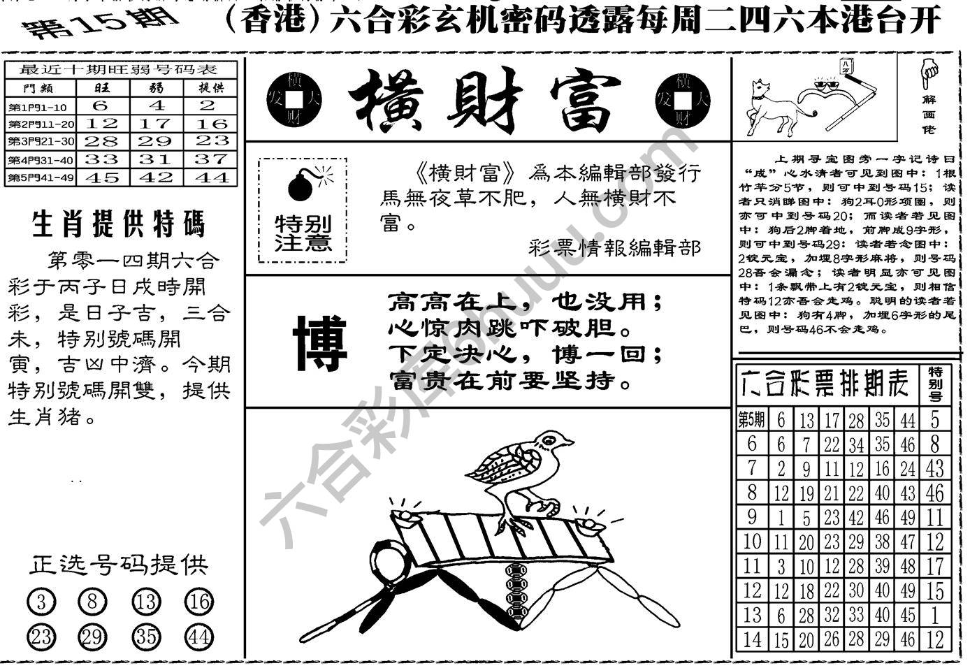 横财富