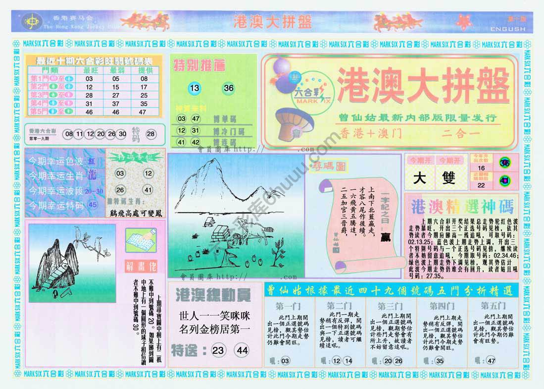 港澳大拼盘
