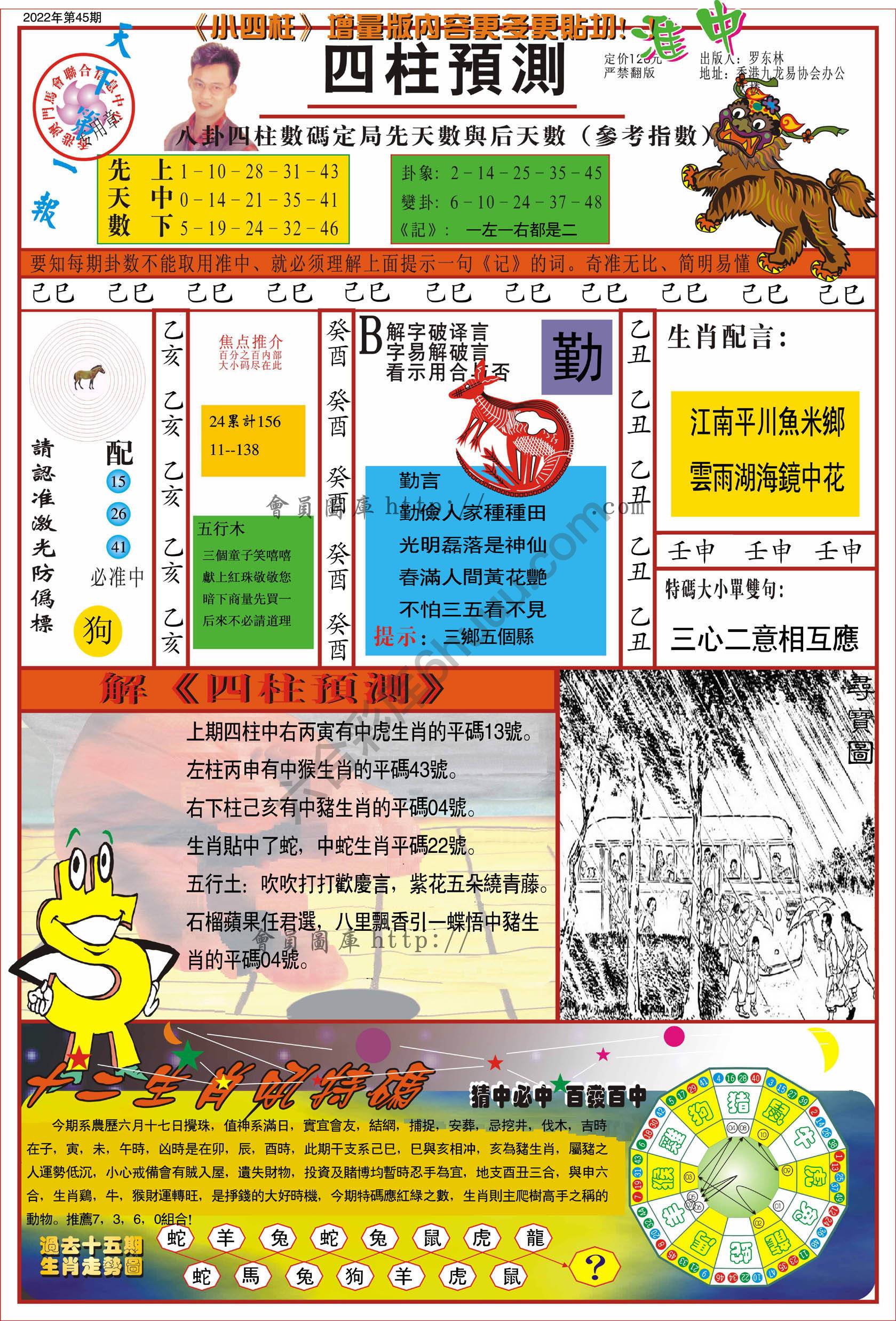 四柱预测
