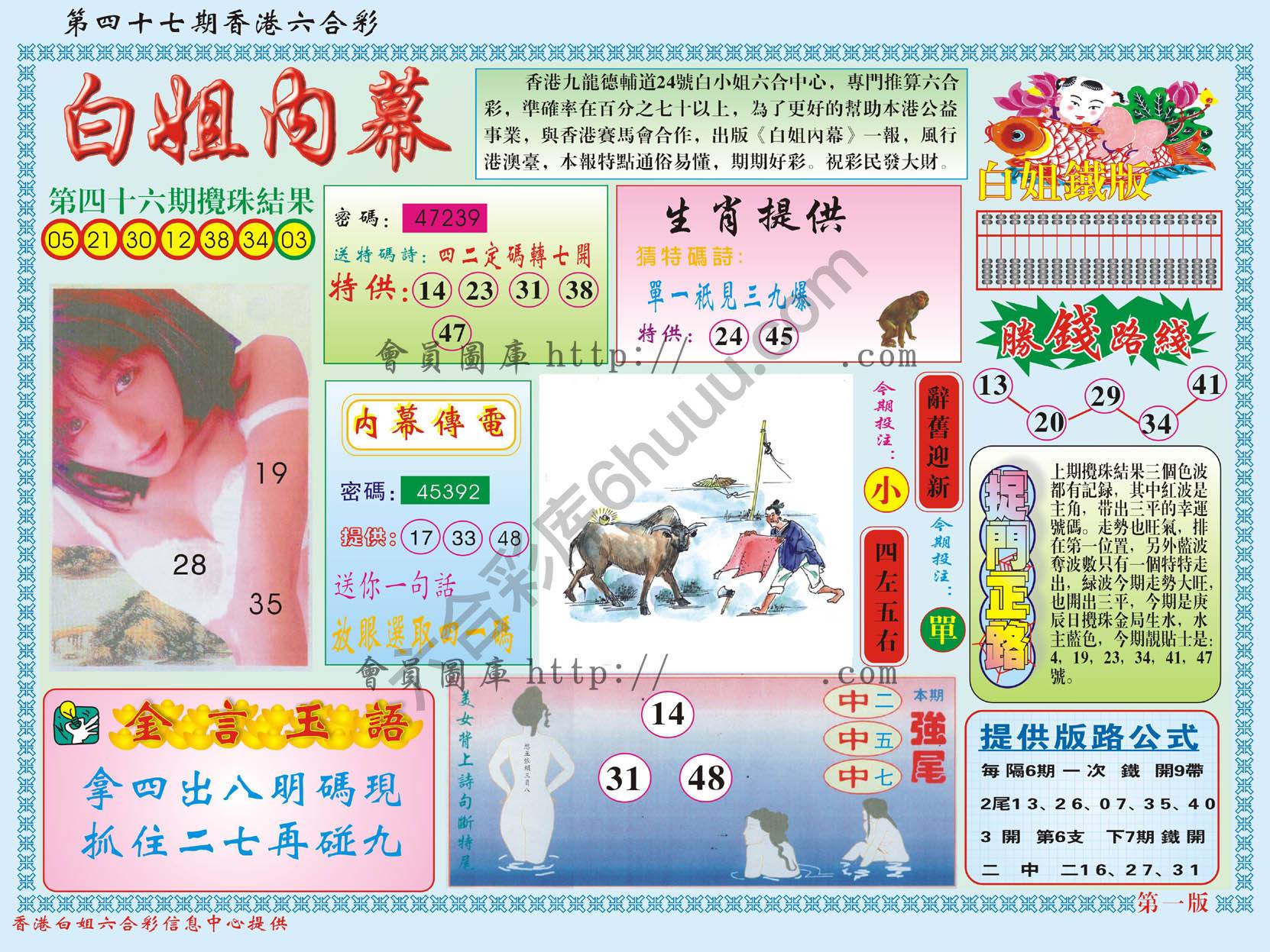 白姐内幕