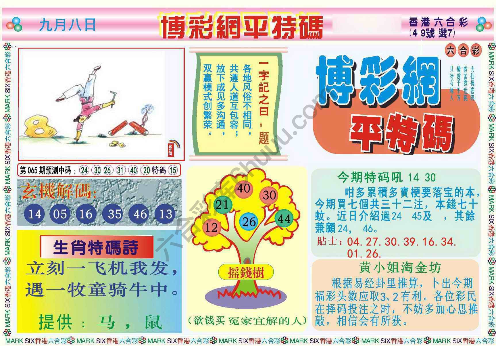 博彩网平特码