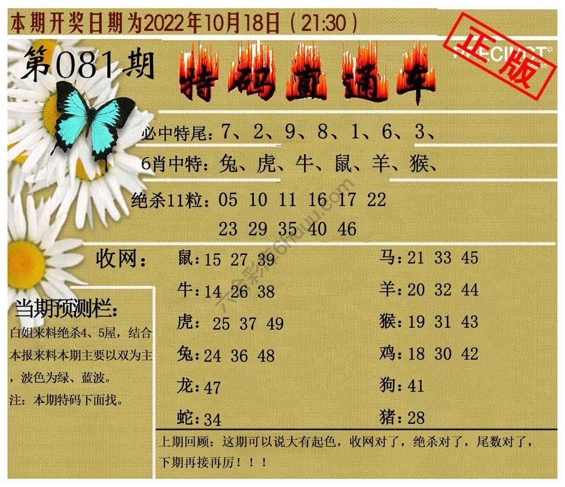 特码直通车