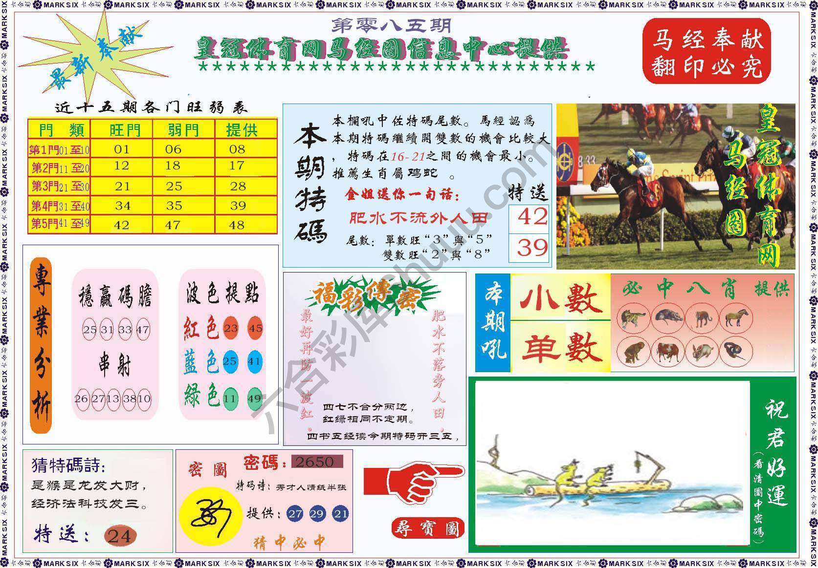 马经图记录