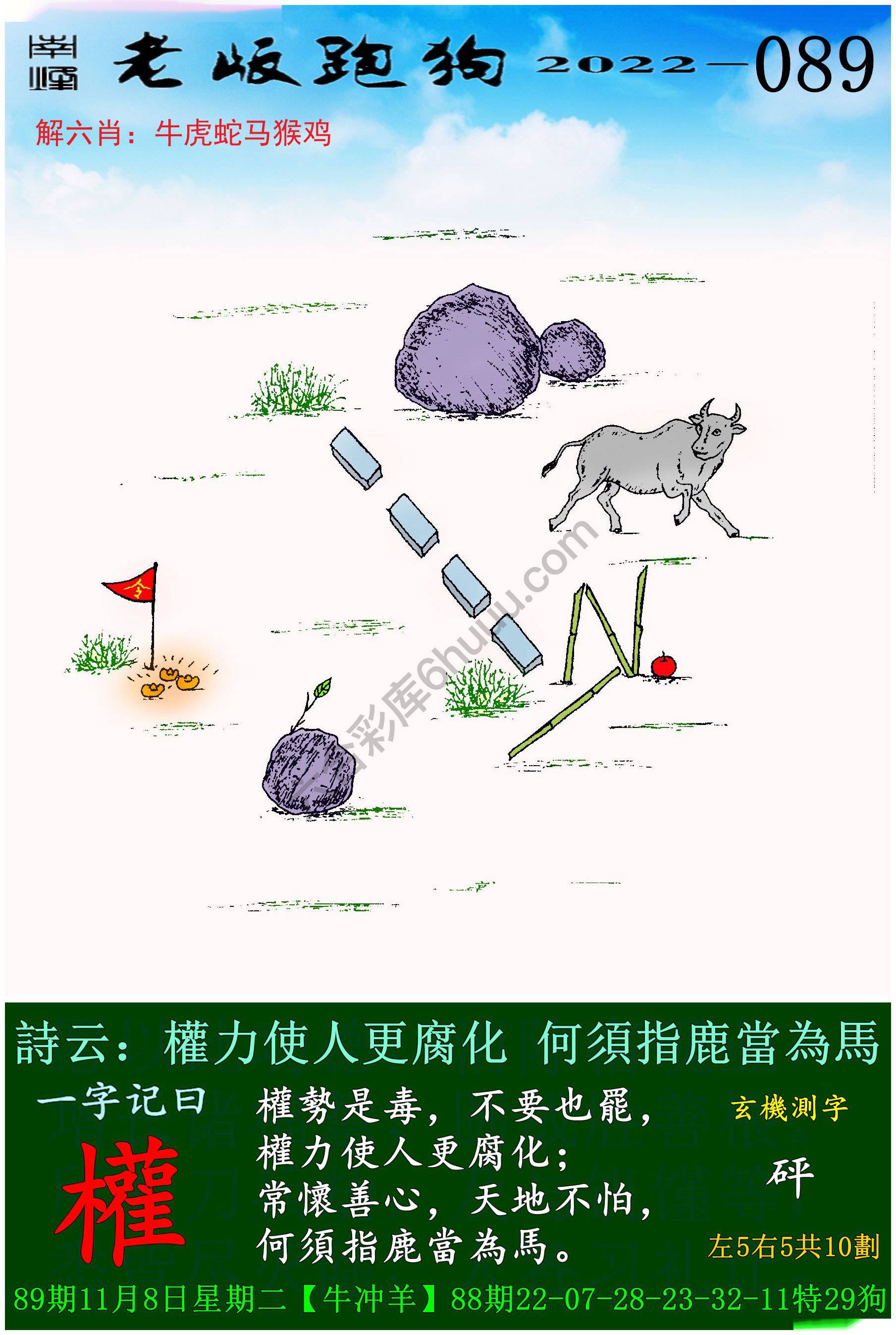 老版跑狗图