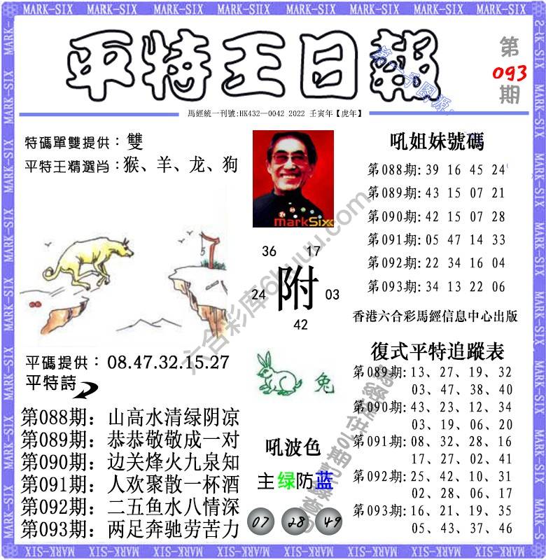 平特王日报