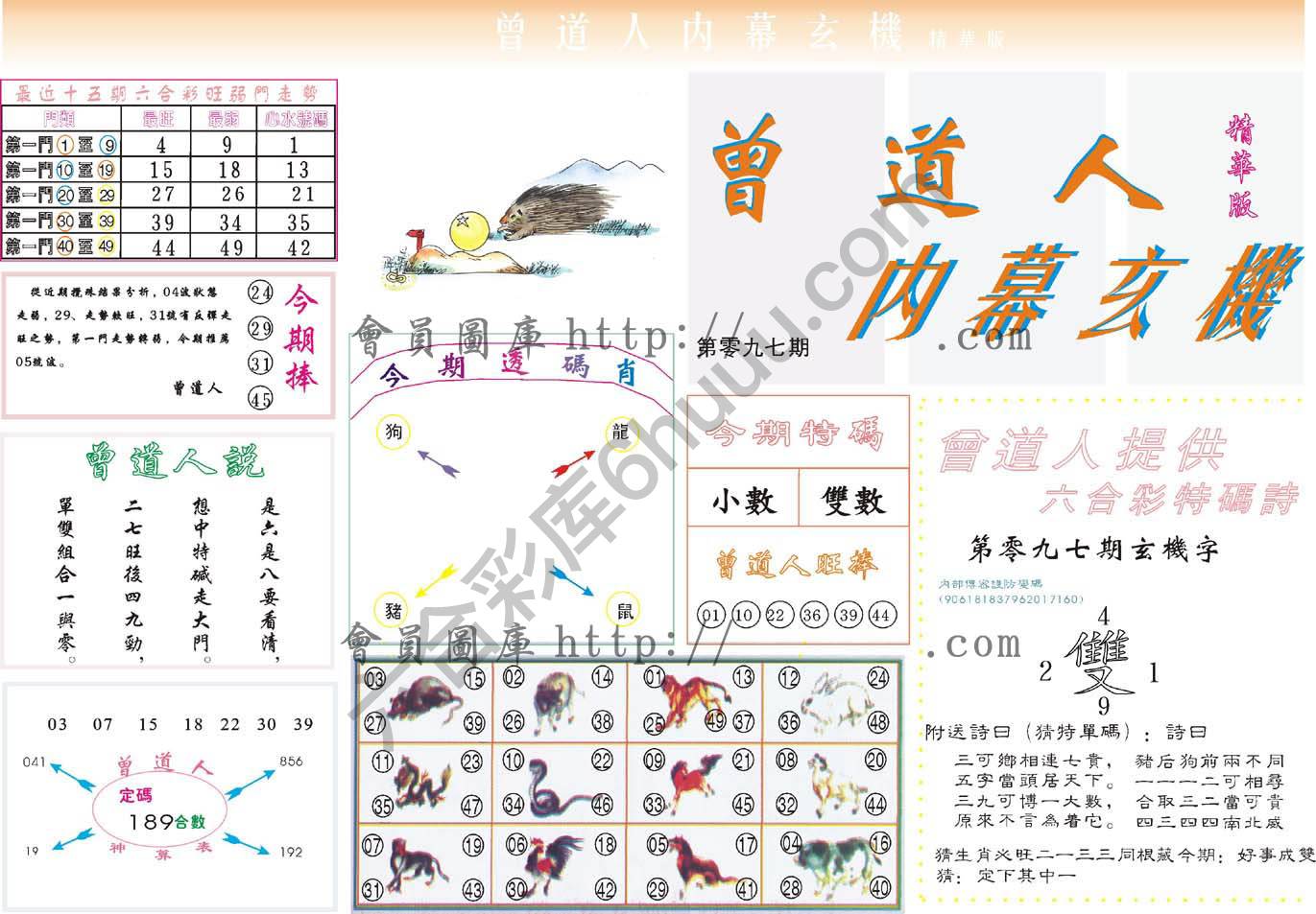 曾道人内幕玄机(精华版)