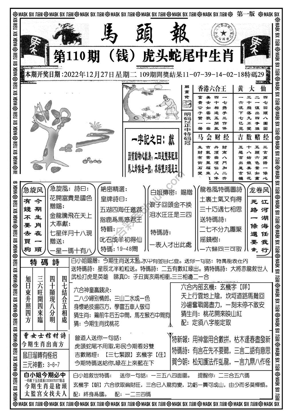 马头报