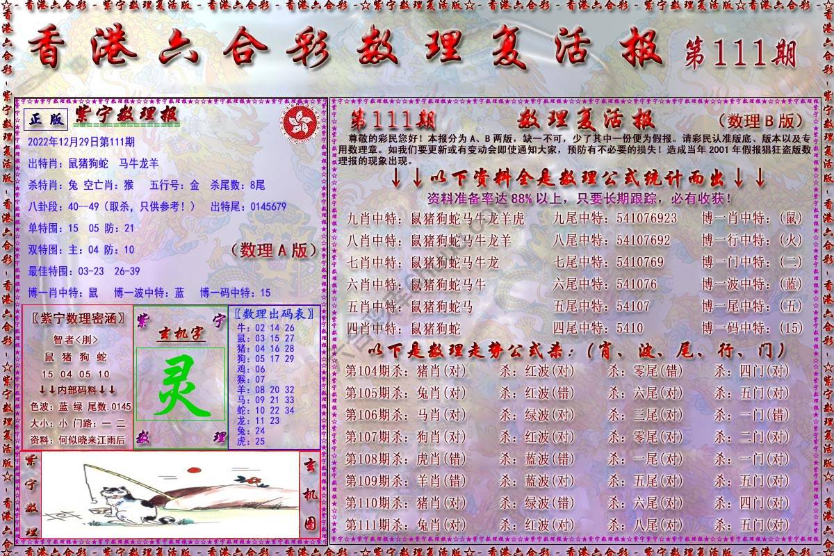 数理复活报