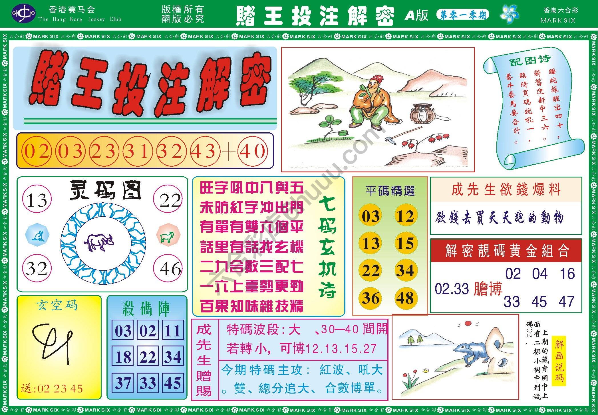 赌王投注解密