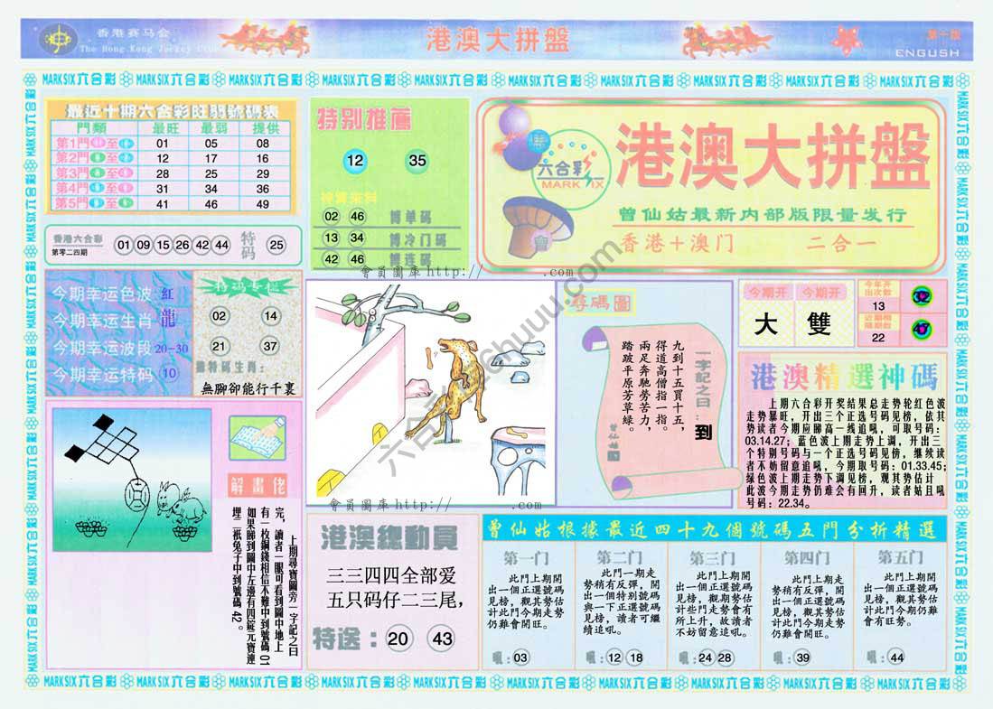 港澳大拼盘