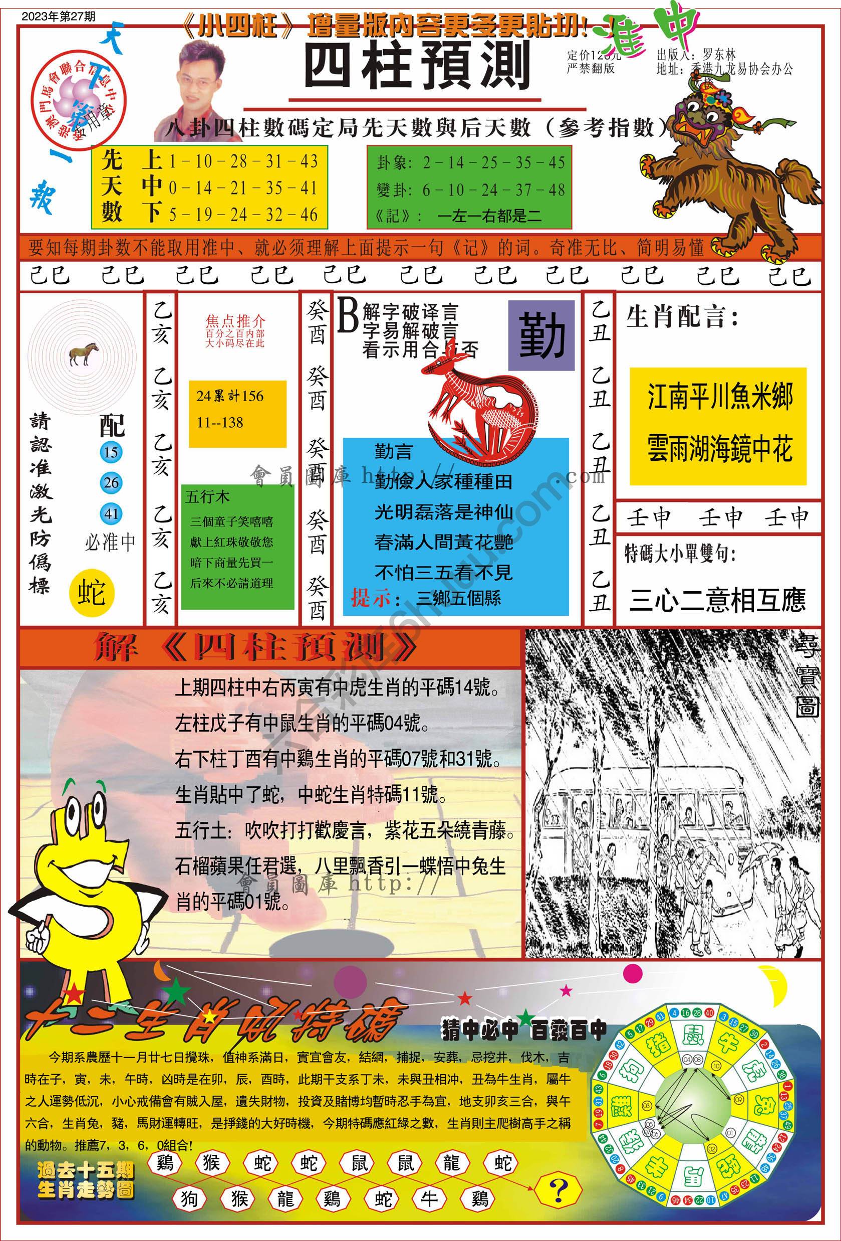 四柱预测