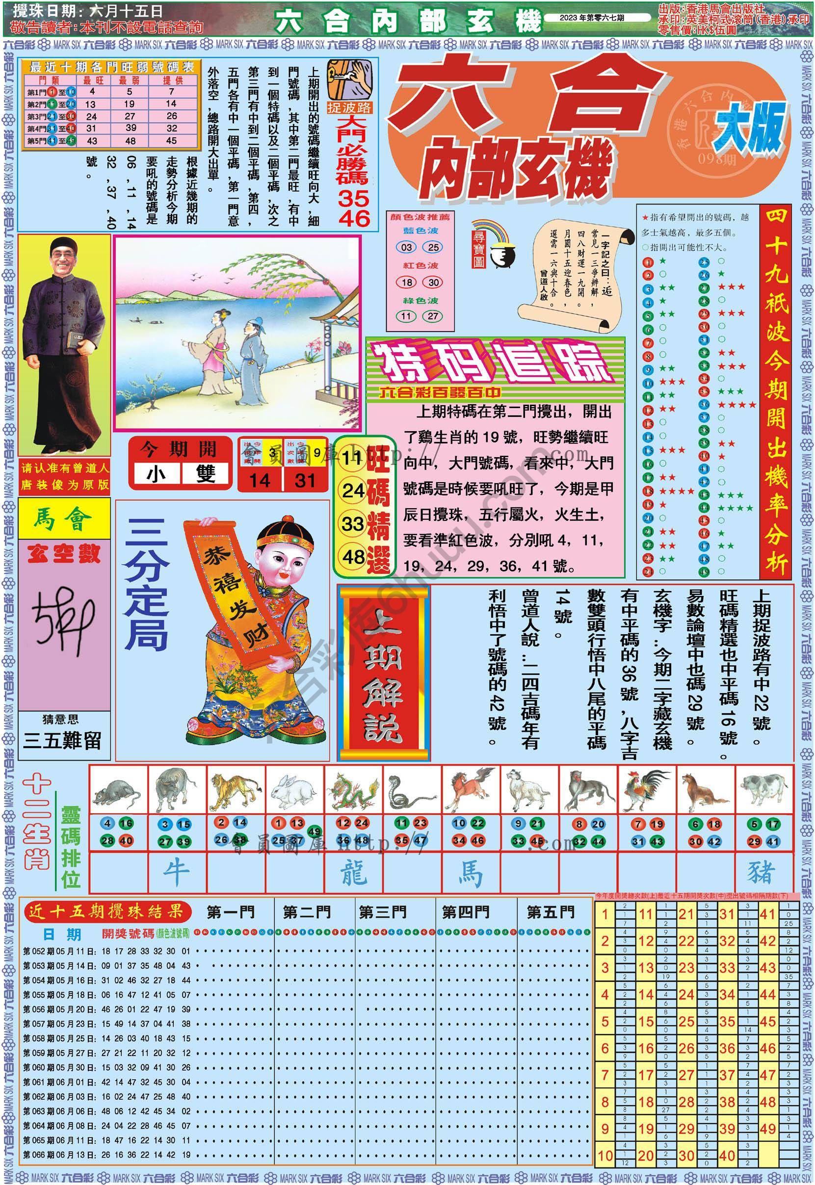 六合内部玄机