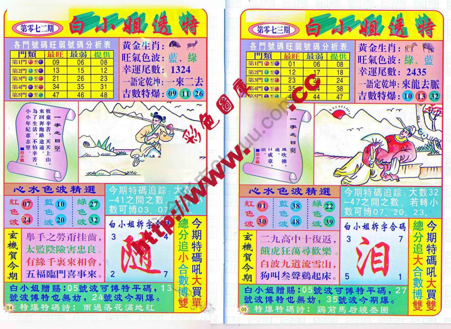 白小姐透特