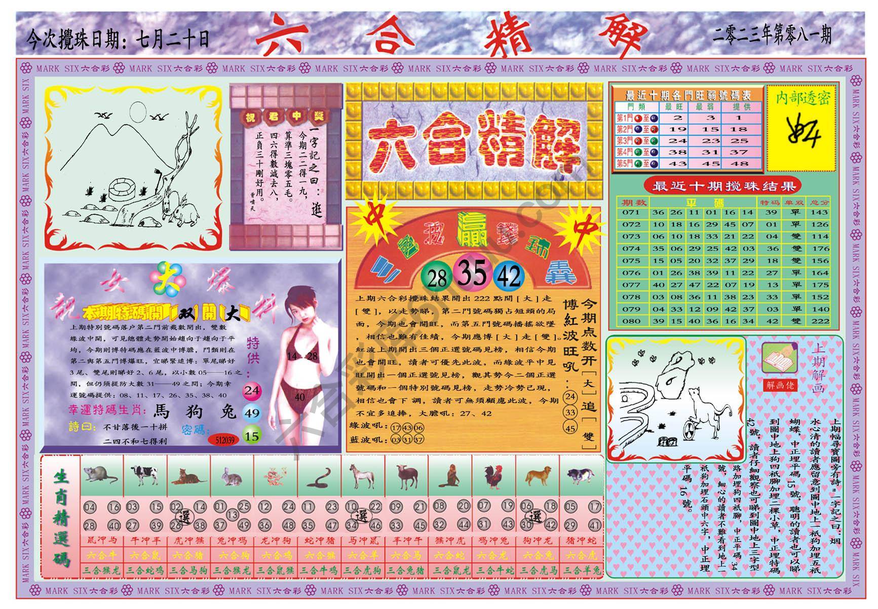 六合精解
