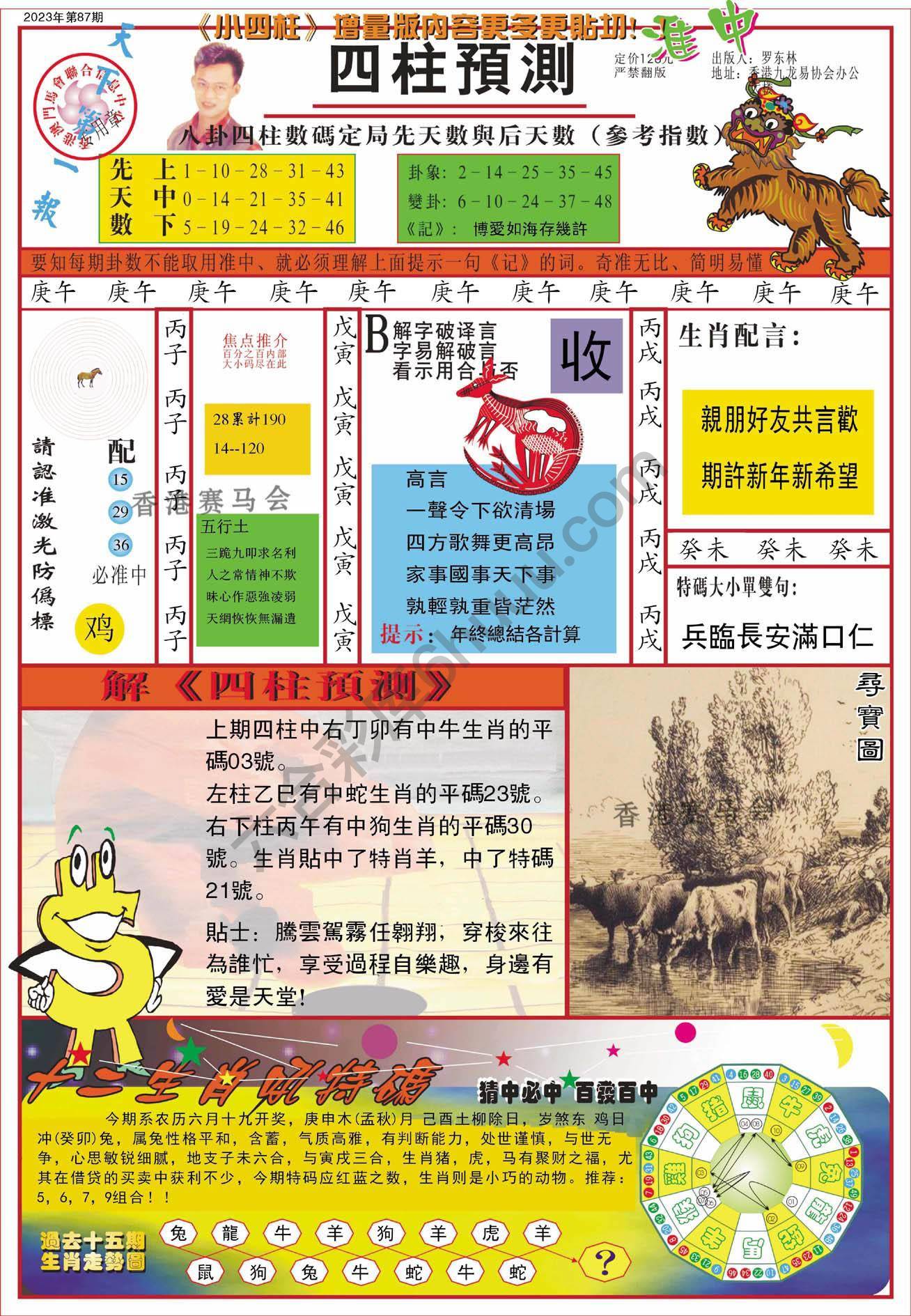 四柱预测