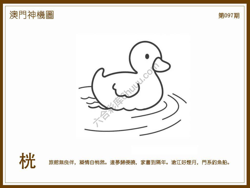 澳门神机图