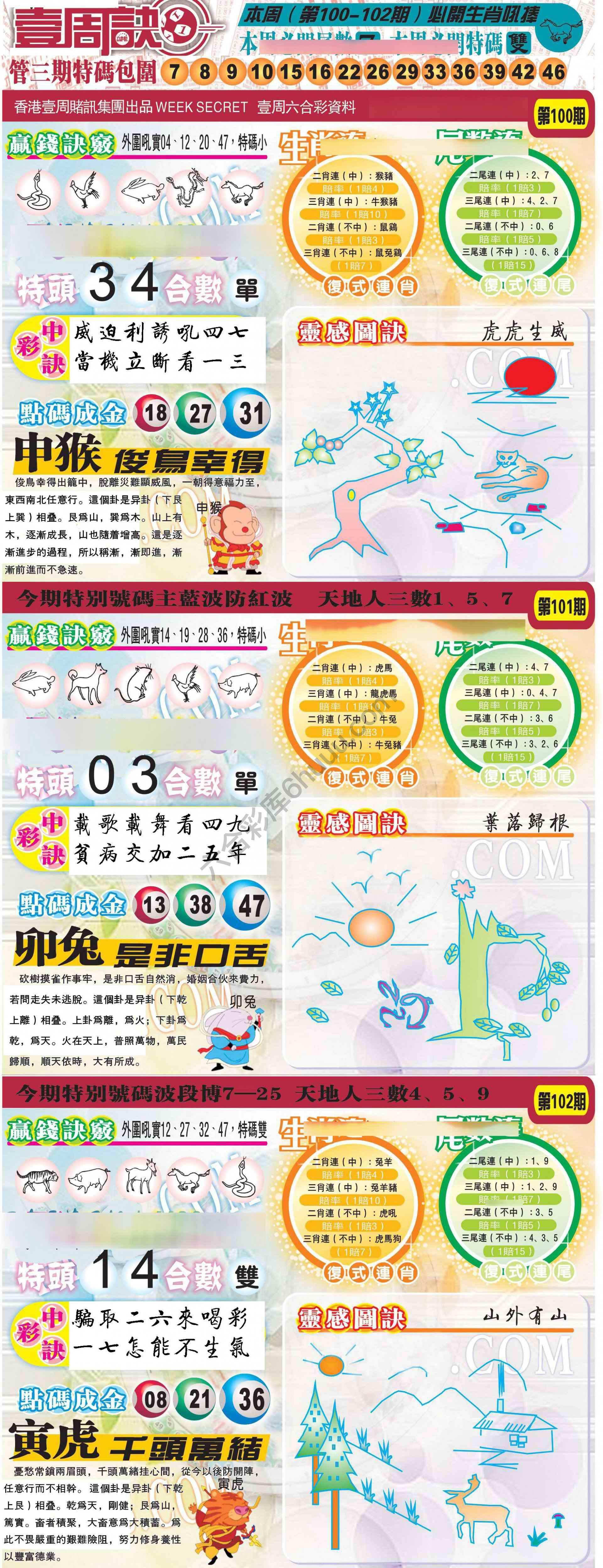 一周决