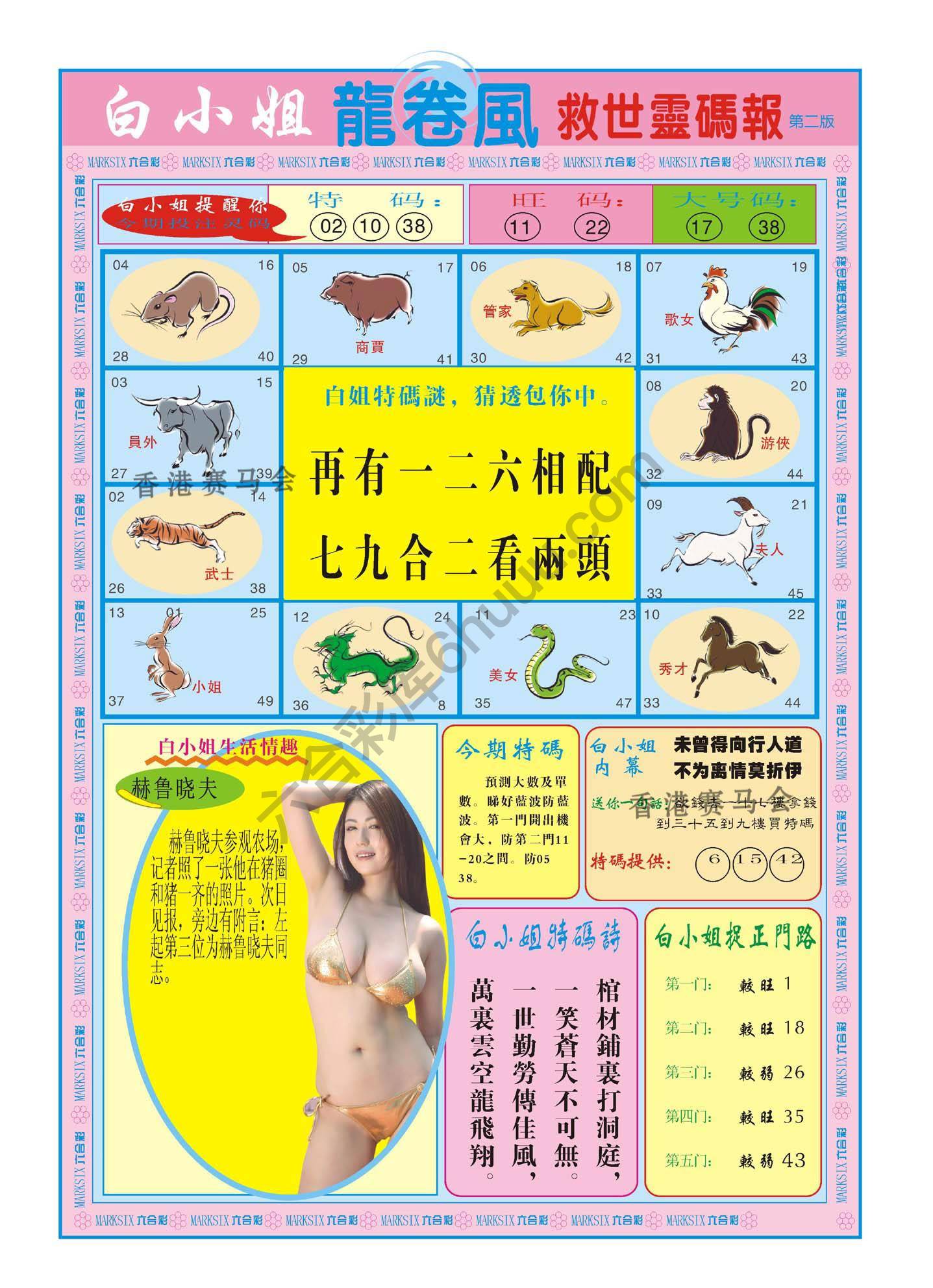 白小姐龙卷风