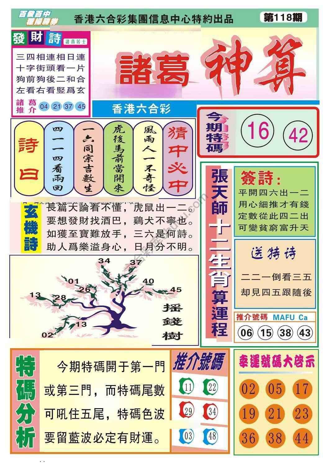 诸葛神算