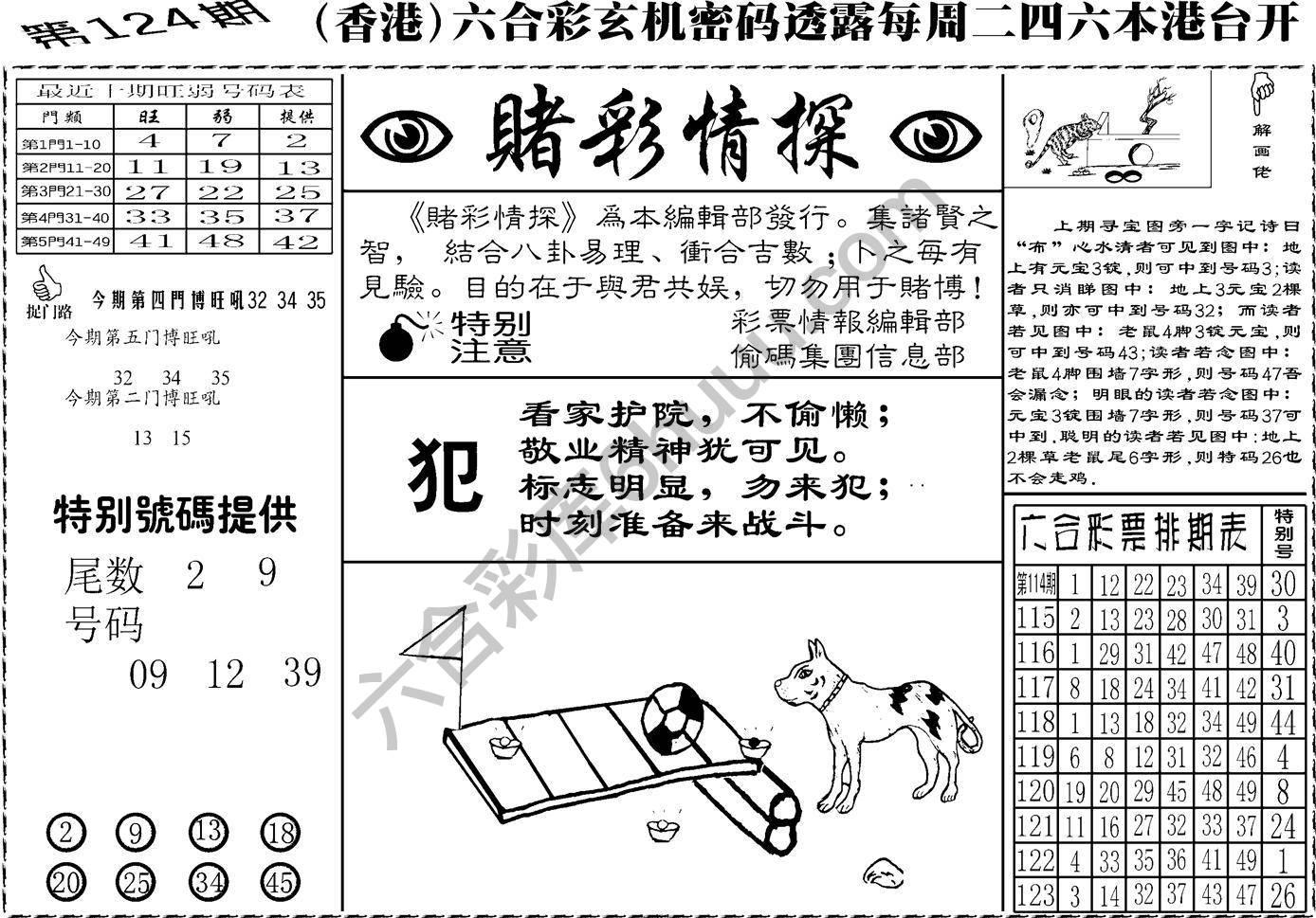 赌彩情探