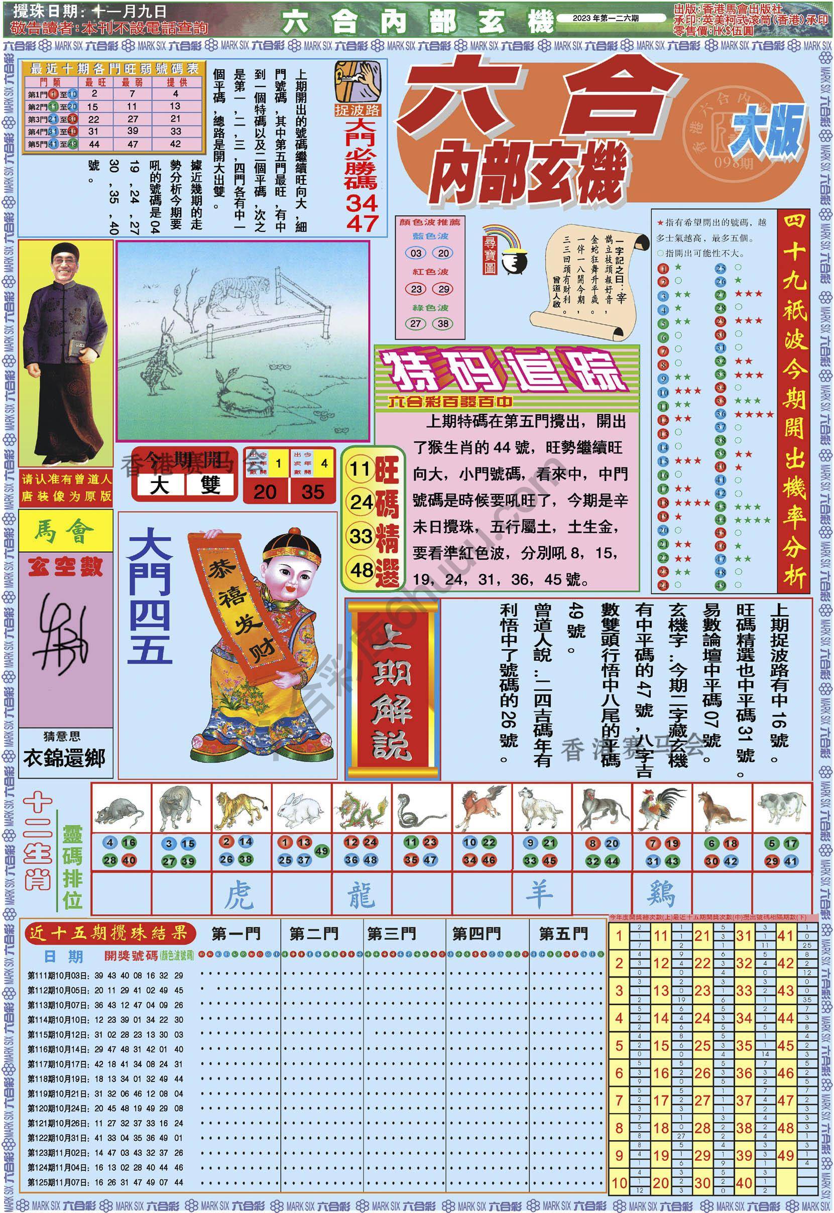 六合内部玄机