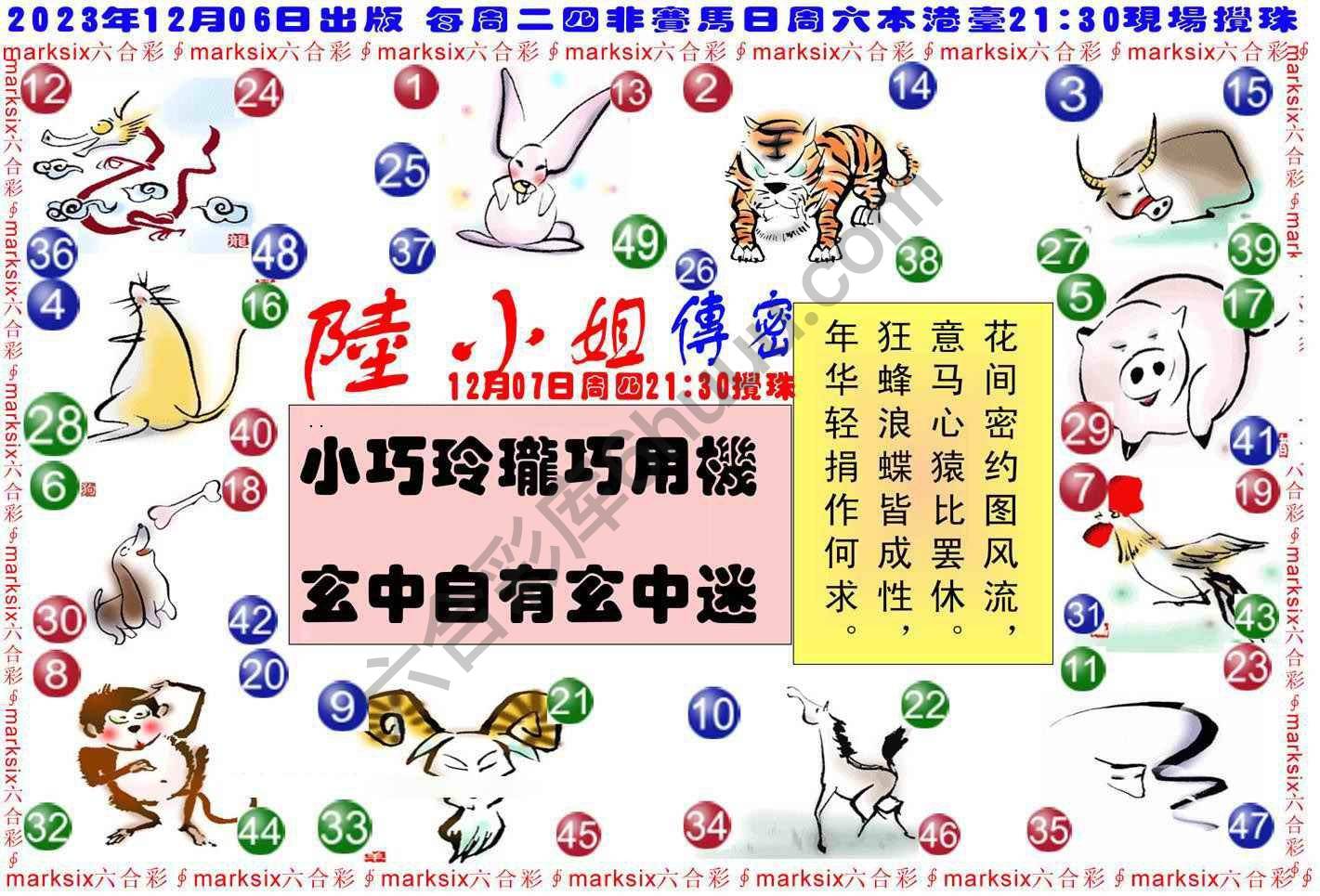 陆小姐传密