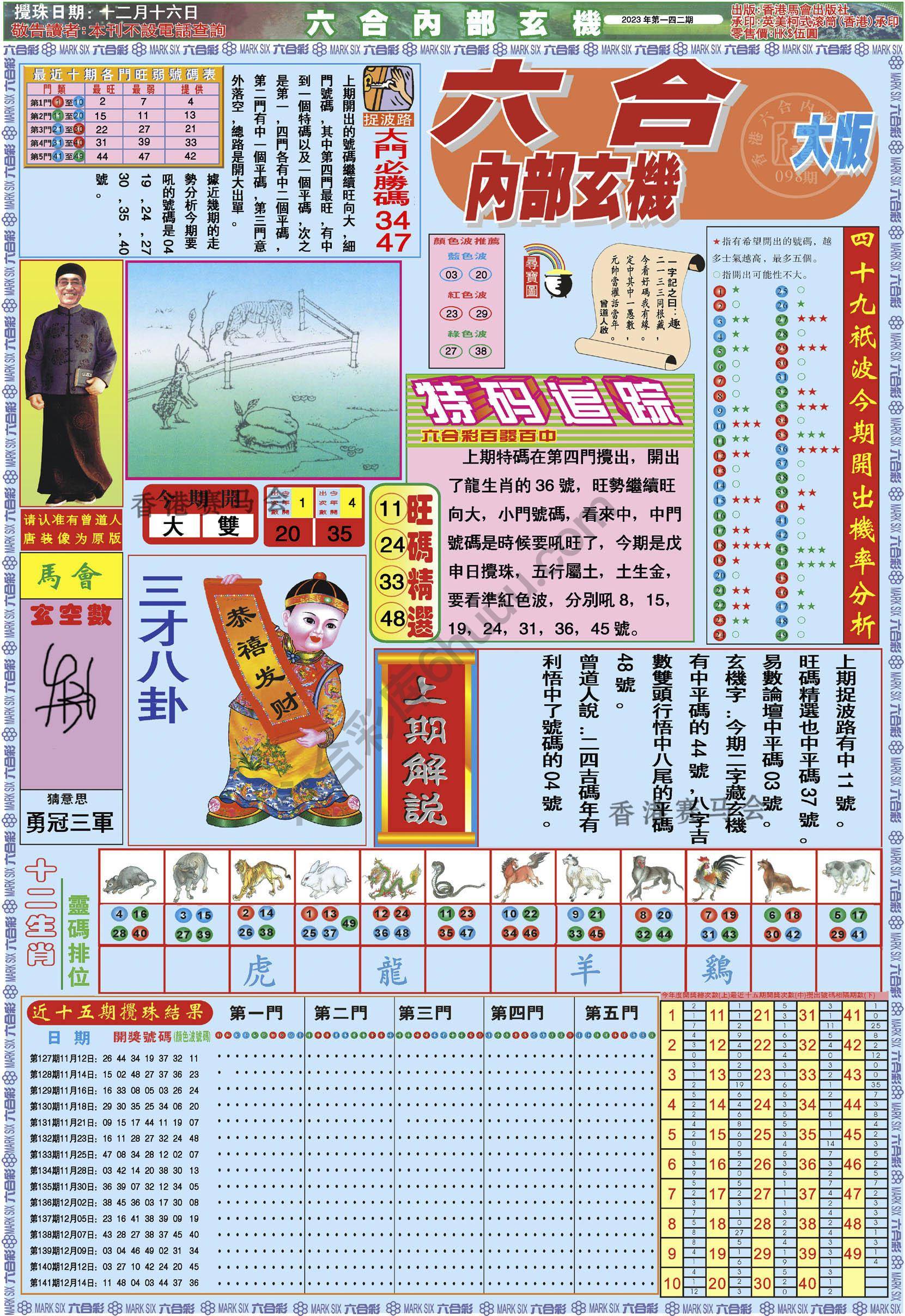 六合内部玄机