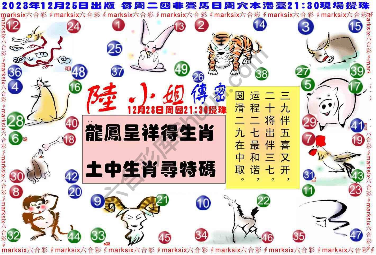 陆小姐传密
