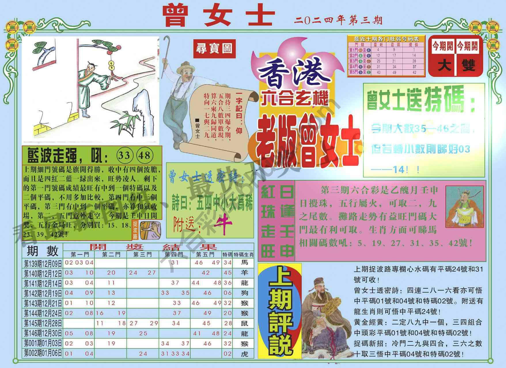 老版曾女士
