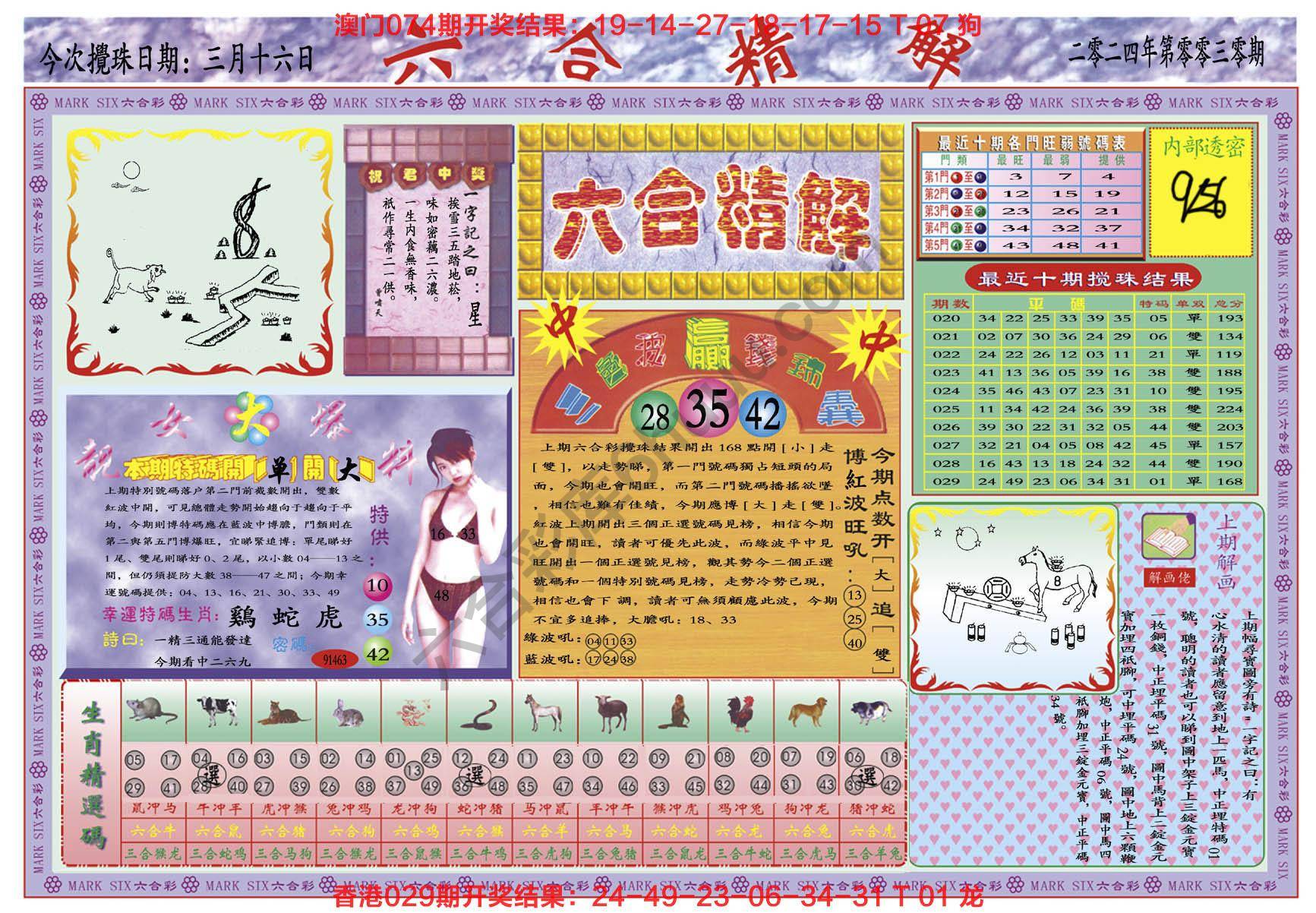 六合精解