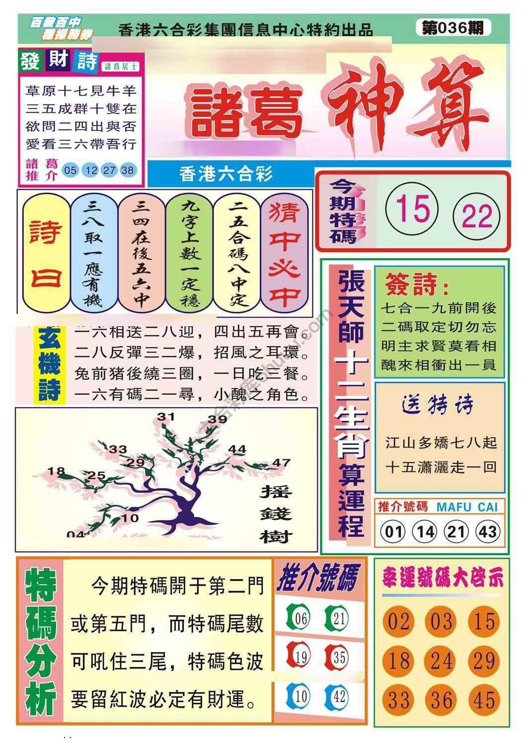 诸葛神算