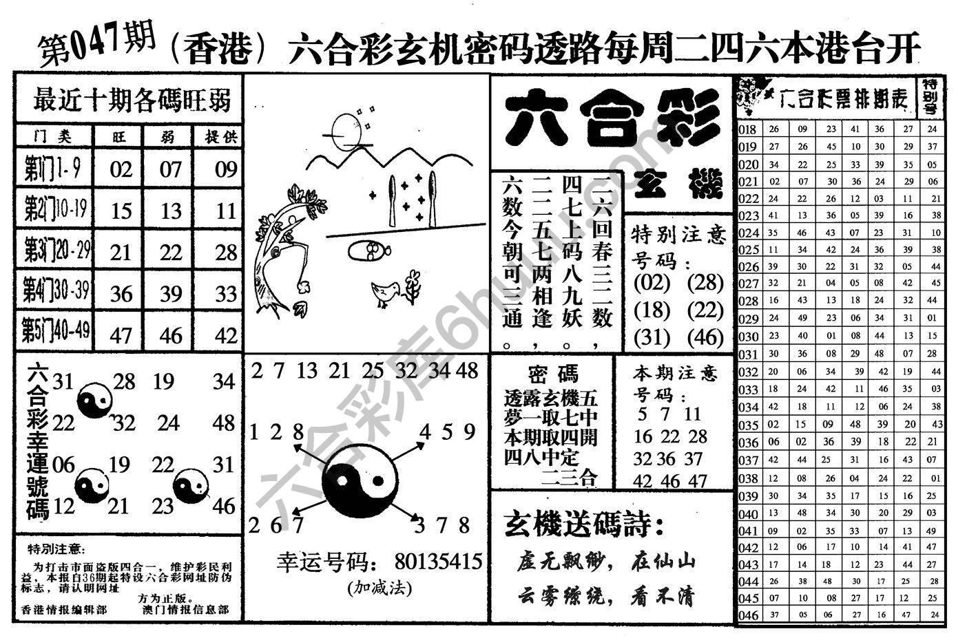 六合玄机