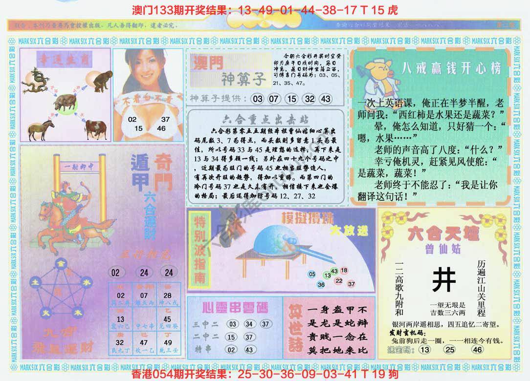 港澳大拼盘