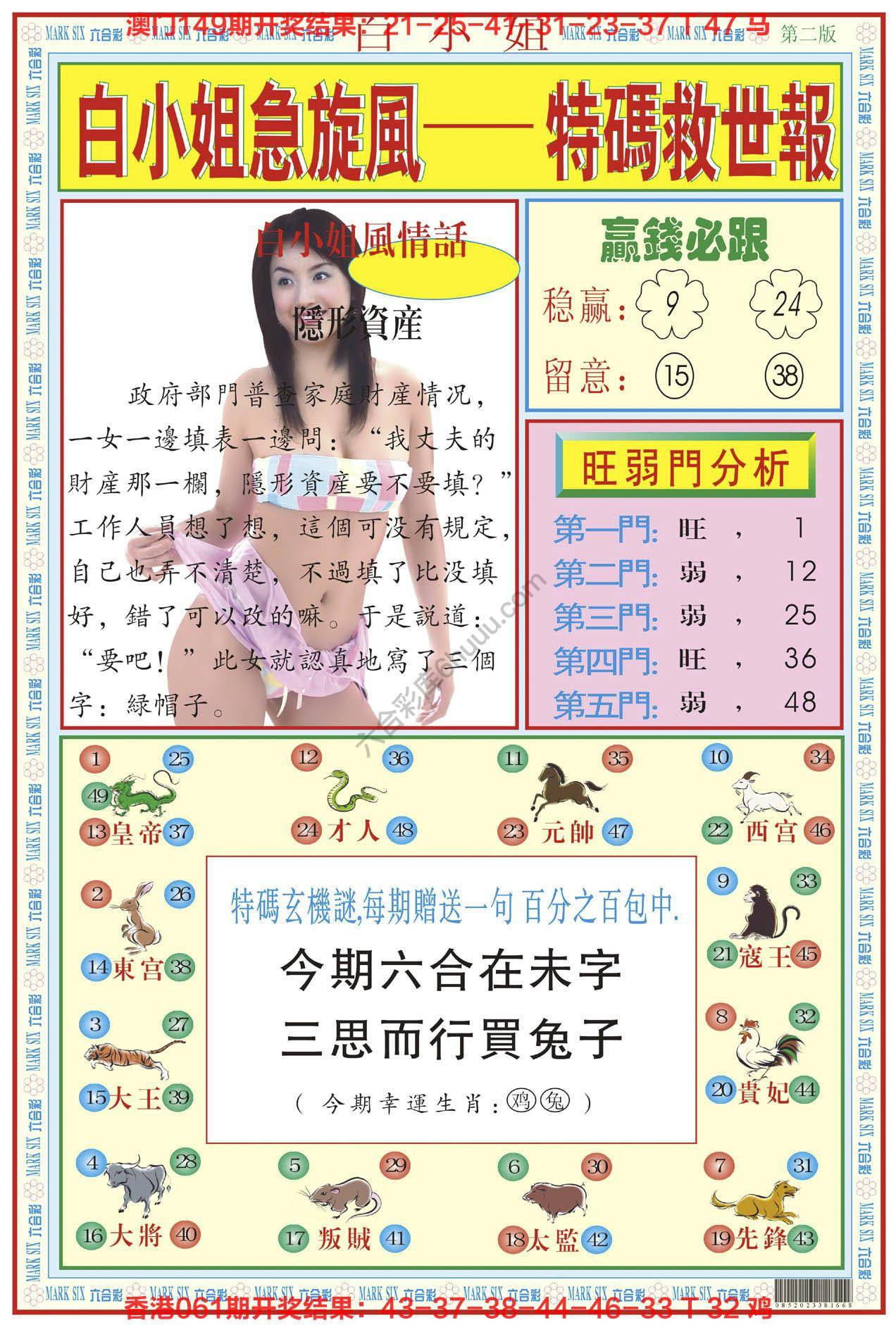 白小姐急旋风