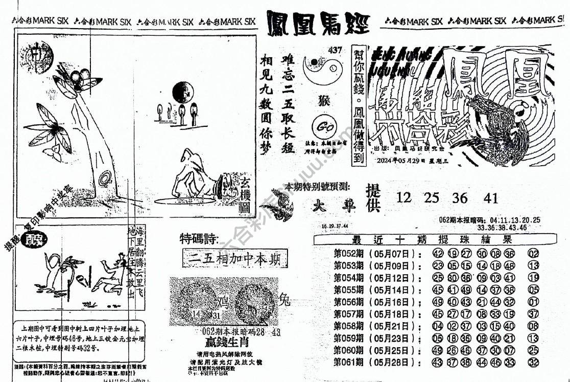 凤凰马经