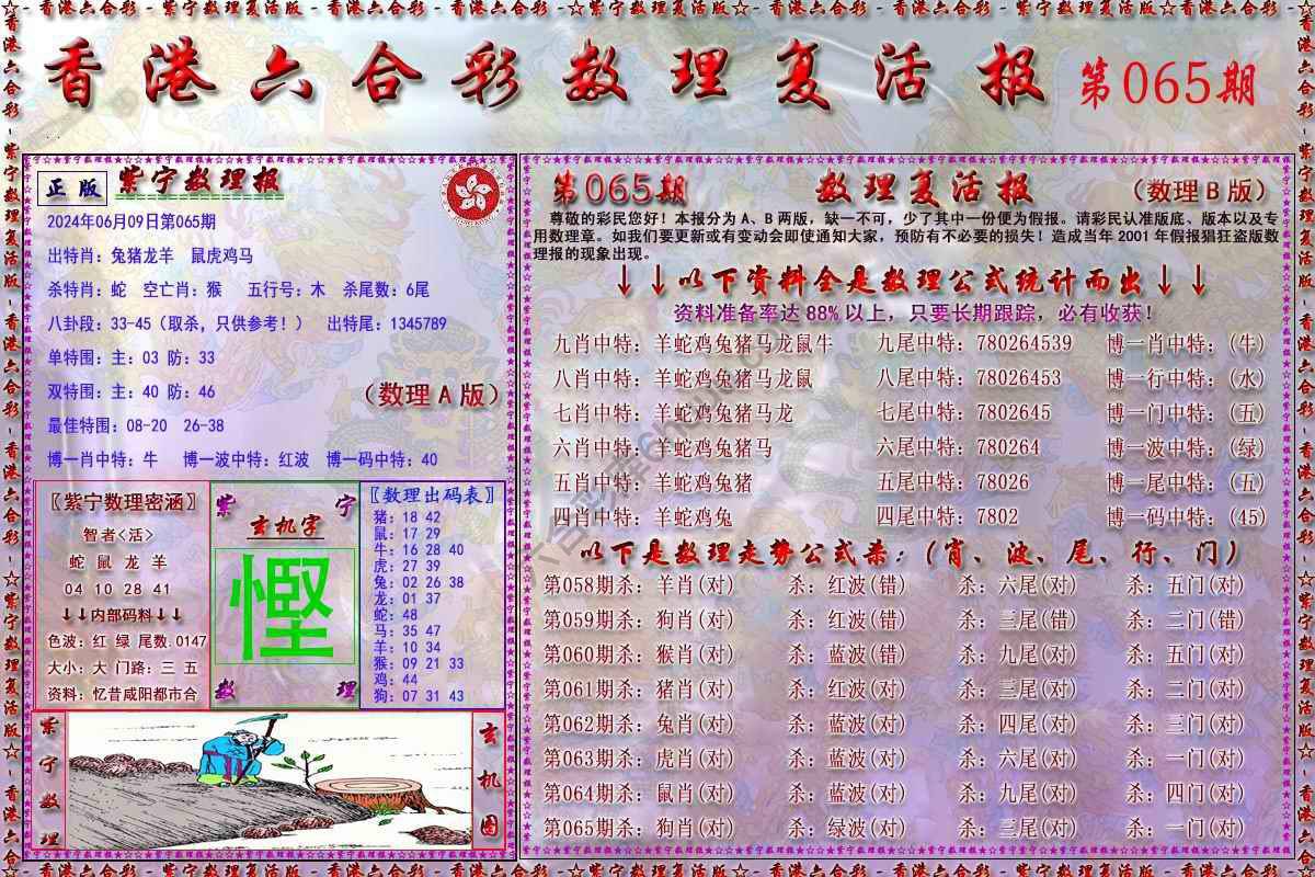 数理复活报