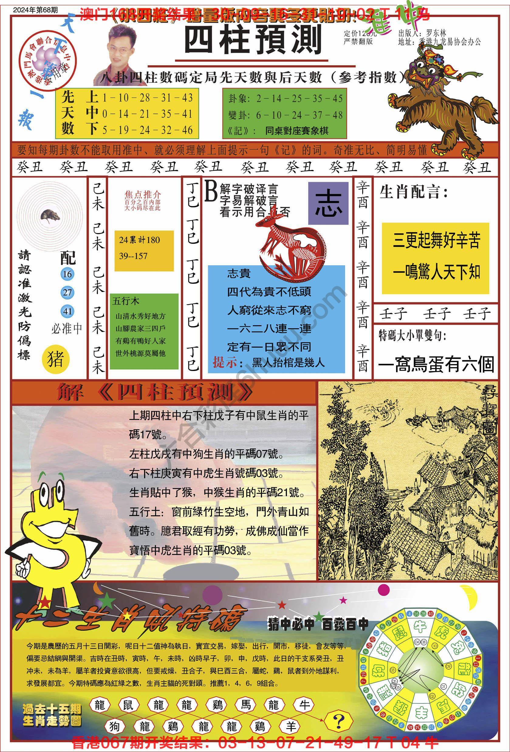 四柱预测