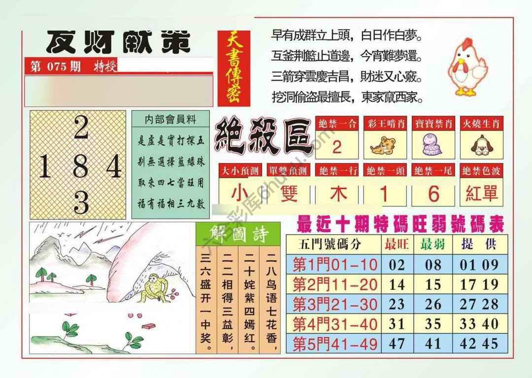 发财献策