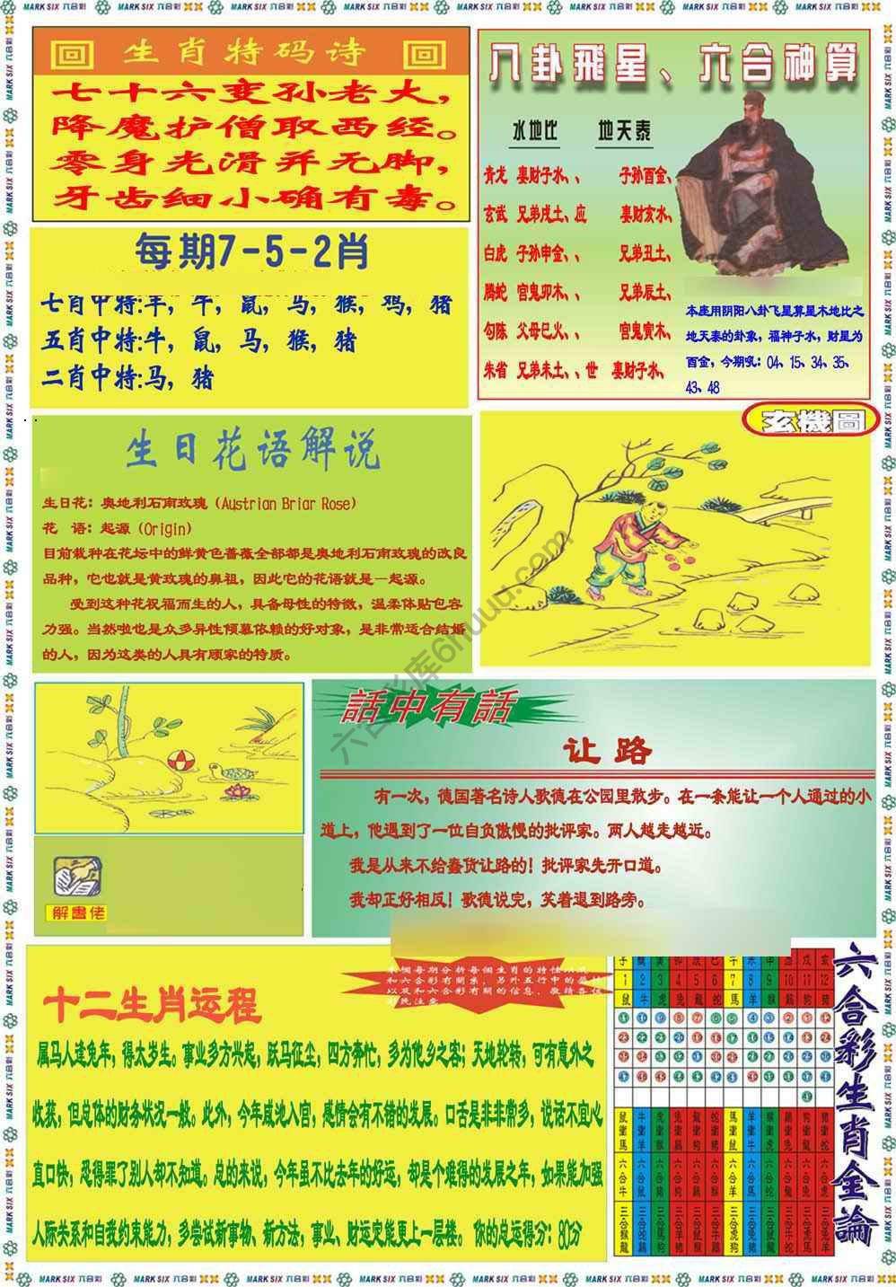 马经