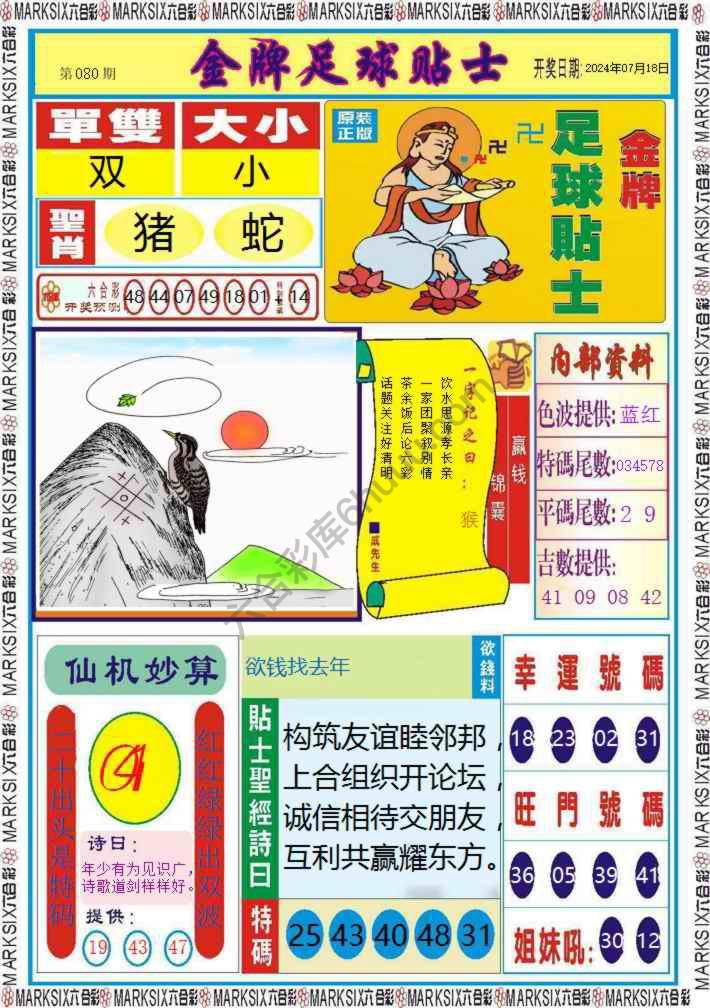 金牌足球贴士