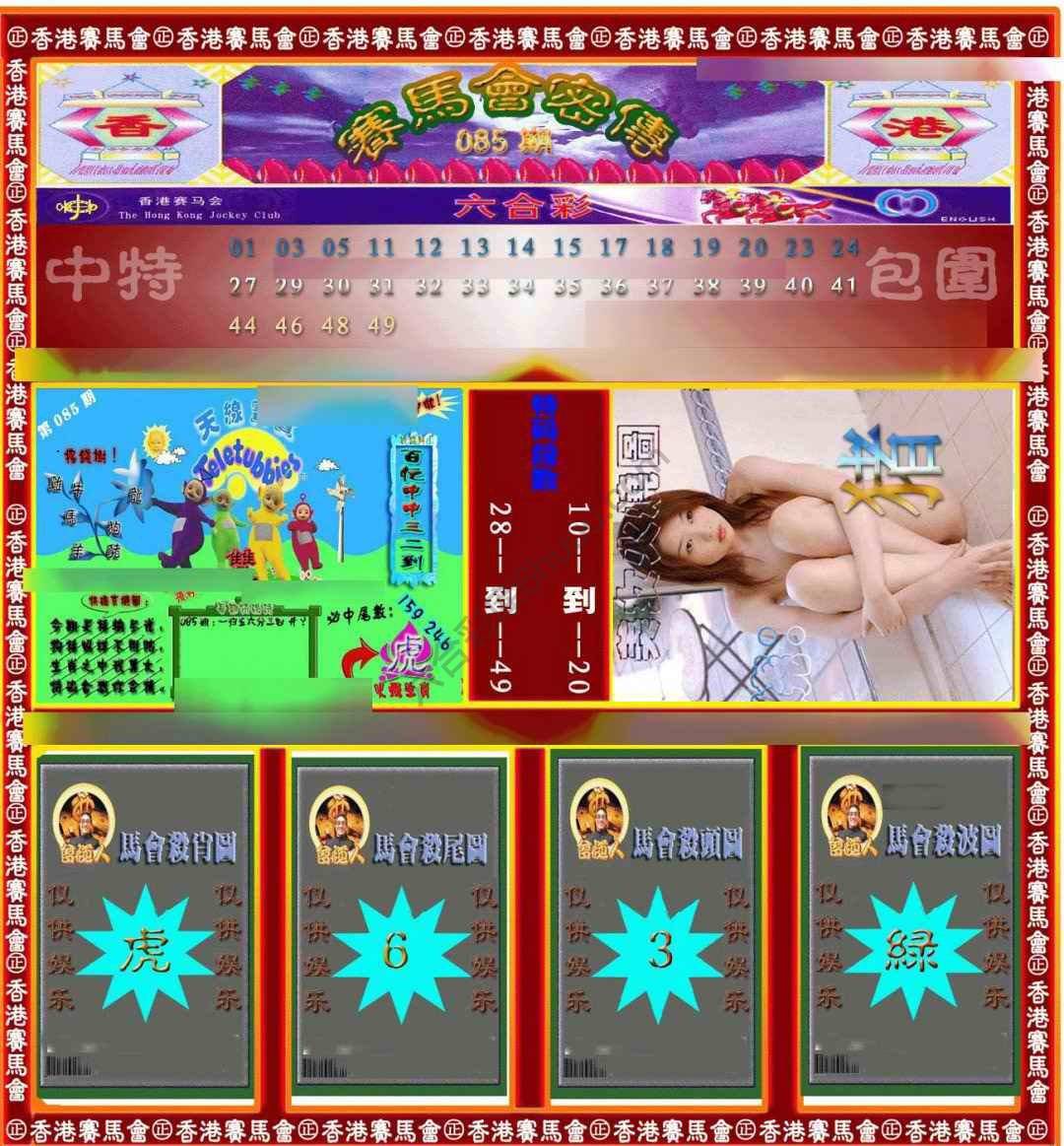 赛马会密传